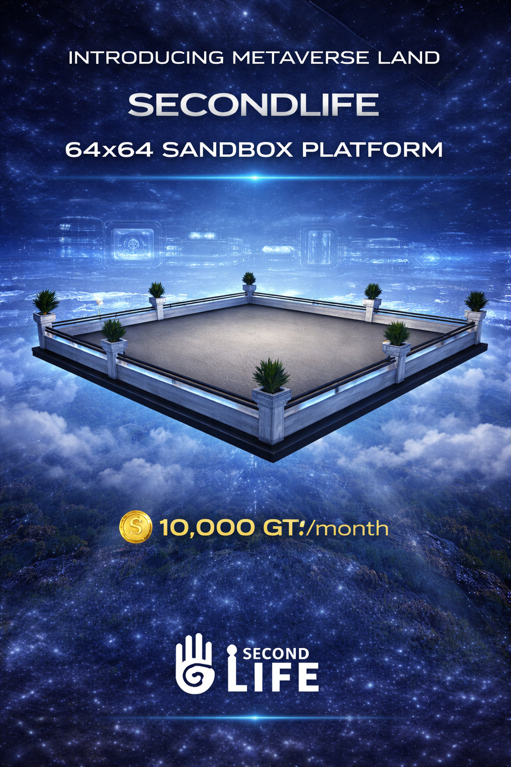 Second Life 64x64 Sandbox Platform